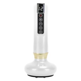 Anti Cellulite Massager Handheld Vacuum Suction Cupping Kit Beauty Tool with 12 Suction Mode 12 Heating 20Mins Auto-Off One-Key Pressure Release for A