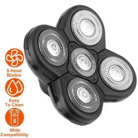Men Electric Shaver Replacement Blade 5 Heads Beard Cutter Replacement Razor Blade Shaver Head