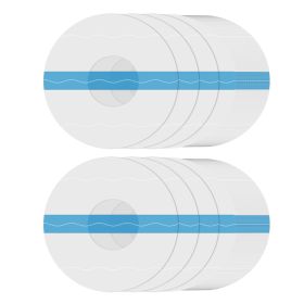 100Pcs Sensor Covers for Libre Waterproof Sweatproof Strong Stick Transparent Invisible Adhesive Patches No Glue Hole On The Center Long Lasting Tape