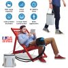 19QT Portable Cold Therapy Machine Programmable Ice Therapy Machine Cold Rush Therapy Machine System with 3 Flow Levels 10-60Mins Timer 3 Elastic Band
