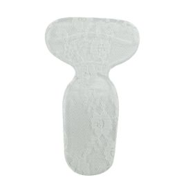 8 Pack Heel Cushion Inserts Lace Decor Heel Shoe Cushion Pads Filler for Loose Shoes - Transparent