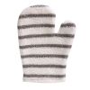 2 Pieces Thicken Double Side Linen Bath Mitts Exfoliating Gloves Scrubber