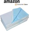 Disposable Stretcher Sheets 40 X 72. Pack of 50 Disposable Bed Sheets 40x72 Blue Bed Covers Tissue/Poly Table Sheets for Hospitals, Salons, Spa Clubs