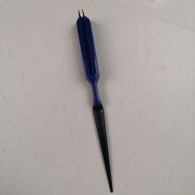 Fluffy shaped styling comb (Color: navy)