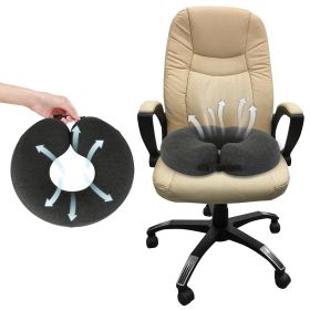 Donut Pillow Seat Cushion Memory Foam Donut Chair Cushions Ergonomic Seat Cushion Pad for Coccyx Prostate Sciatica Pelvic Floor Pressure Sores Office (Option: Female)