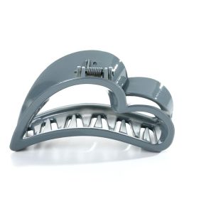 Plastic Fashion Hair Grab Classic Love Hair Clip Trend Hair Accessories (Color: Green)