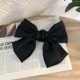 Lolita Big Bow Hairpin Spring Clip Hairpin Hair Accessories (Color: 3)