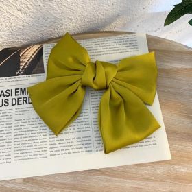 Lolita Big Bow Hairpin Spring Clip Hairpin Hair Accessories (Color: 5)