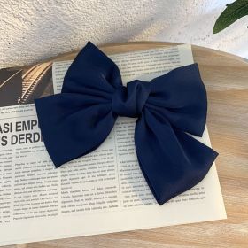 Lolita Big Bow Hairpin Spring Clip Hairpin Hair Accessories (Color: 6)