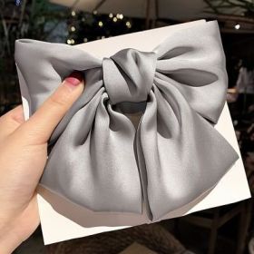 Lolita Big Bow Hairpin Spring Clip Hairpin Hair Accessories (Color: 16)