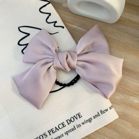 Lolita Big Bow Hairpin Spring Clip Hairpin Hair Accessories (Color: 14)