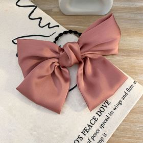 Lolita Big Bow Hairpin Spring Clip Hairpin Hair Accessories (Color: 9)