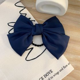 Lolita Big Bow Hairpin Spring Clip Hairpin Hair Accessories (Color: 13)
