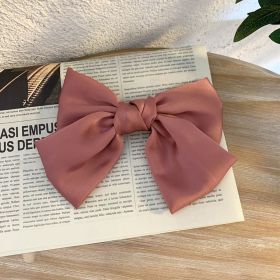 Lolita Big Bow Hairpin Spring Clip Hairpin Hair Accessories (Color: 2)