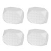 4 Pack Jawline Exerciser for Men Women Jaw Trainer Shaper Sagging Skin Double Chin Reducer with 3 Resistance Levels for Beginners Intermediate Expert