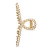 French Vintage Metal Hair Grab Rhinestone Grab Clip Hair Accessories Set